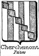 Cherchemont Coat of Arms / Family Crest 0