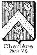 Cheriere Coat of Arms / Family Crest 0
