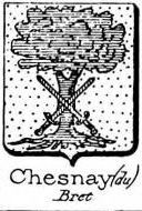 Chesnay Coat of Arms / Family Crest 1