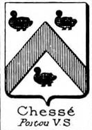 Chesse Coat of Arms / Family Crest 1
