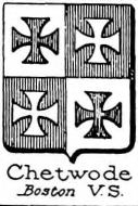 Chetwode Coat of Arms / Family Crest 3