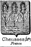Cheusses Coat of Arms / Family Crest 1