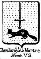 Chevalier Coat of Arms / Family Crest 19