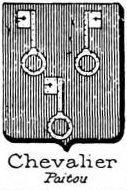 Chevalier Coat of Arms / Family Crest 5
