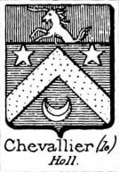 Chevallier Coat of Arms / Family Crest 2
