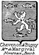 Chevenon Coat of Arms / Family Crest 1