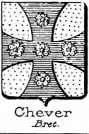 Chever Coat of Arms / Family Crest 1