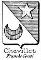 Chevillet Coat of Arms / Family Crest 0