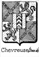 Chevreuse Coat of Arms / Family Crest 1