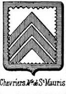 Chevriers Coat of Arms / Family Crest 1