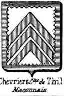 Chevriers Coat of Arms / Family Crest 0