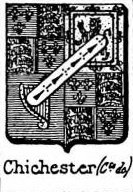 Chichester Coat of Arms / Family Crest 17