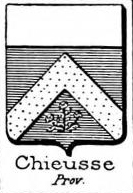 Chieusse Coat of Arms / Family Crest 0