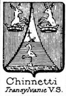 Chinetti Coat of Arms / Family Crest 2