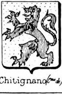 Chitignano Coat of Arms / Family Crest 0