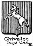 Chivalet Coat of Arms / Family Crest 0