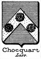 Chocquard Coat of Arms / Family Crest 0