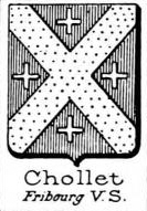 Chollet Coat of Arms / Family Crest 2