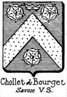 Chollet Coat of Arms / Family Crest 3