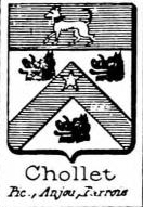 Chollet Coat of Arms / Family Crest 1