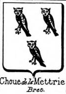 Choue Coat of Arms / Family Crest 0