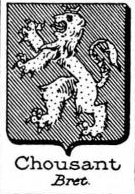 Chousant Coat of Arms / Family Crest 0