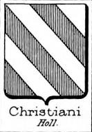 Christiani Coat of Arms / Family Crest 0