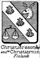 Christiersson Coat of Arms / Family Crest 0