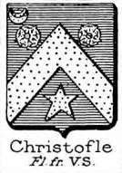 Christofle Coat of Arms / Family Crest 0