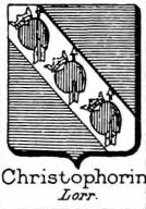 Christophorin Coat of Arms / Family Crest 0
