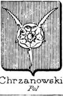 Chrzanowski Coat of Arms / Family Crest 1