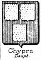 Chypre Coat of Arms / Family Crest 0