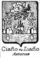 Ciano Coat of Arms / Family Crest 1