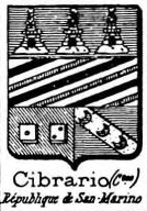 Cibrario Coat of Arms / Family Crest 2