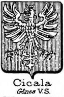 Cicala Coat of Arms / Family Crest 3