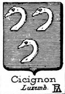 Cicignon Coat of Arms / Family Crest 0