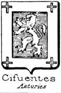 Cifuentes Coat of Arms / Family Crest 2