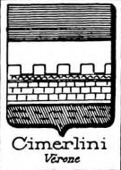 Cimerlini Coat of Arms / Family Crest 0