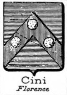 Cini Coat of Arms / Family Crest 5