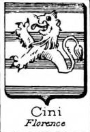 Cini Coat of Arms / Family Crest 8