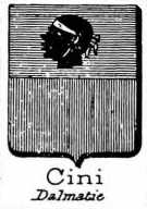 Cini Coat of Arms / Family Crest 3