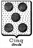 Cinq Coat of Arms / Family Crest 0