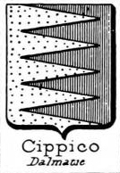 Cippico Coat of Arms / Family Crest 2