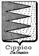 Cippico Coat of Arms / Family Crest 1
