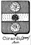 Cirardi Coat of Arms / Family Crest 0