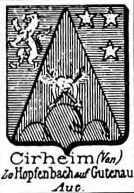 Cirheimb Coat of Arms / Family Crest 0