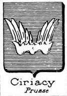Ciriacy Coat of Arms / Family Crest 1