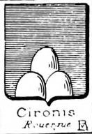 Cironis Coat of Arms / Family Crest 0