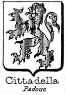Cittadella Coat of Arms / Family Crest 3