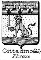 Cittadino Coat of Arms / Family Crest 0